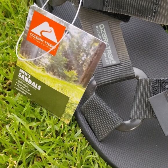 Men's Adventure Adjustable Ankle Strap Sandals Shoes - Picture 2 of 7